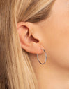Pendientes Aro Ana M Plata