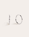 Pendientes Aro Ana S Plata