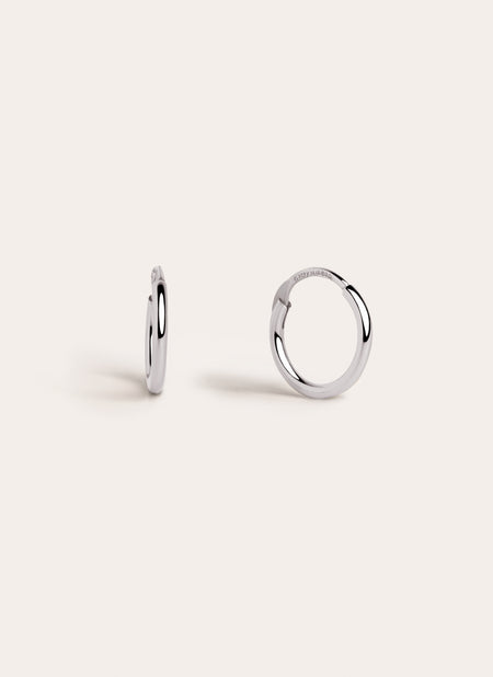 Boucles D’oreilles Créoles Ana XS Argent