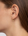 Pendientes Aro Raspberry Oro