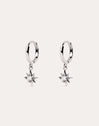 Pendientes Polar Star Plata
