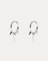 Pendientes Rolling Plata