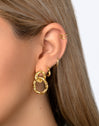 Pendientes Sister Twine Oro Puesta