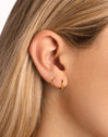 Pendiente Suelto Aro Klein Spark M Oro