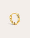 Pendiente Suelto Aro Chain S Oro