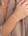 Pulsera Lisse Sparkling Oro