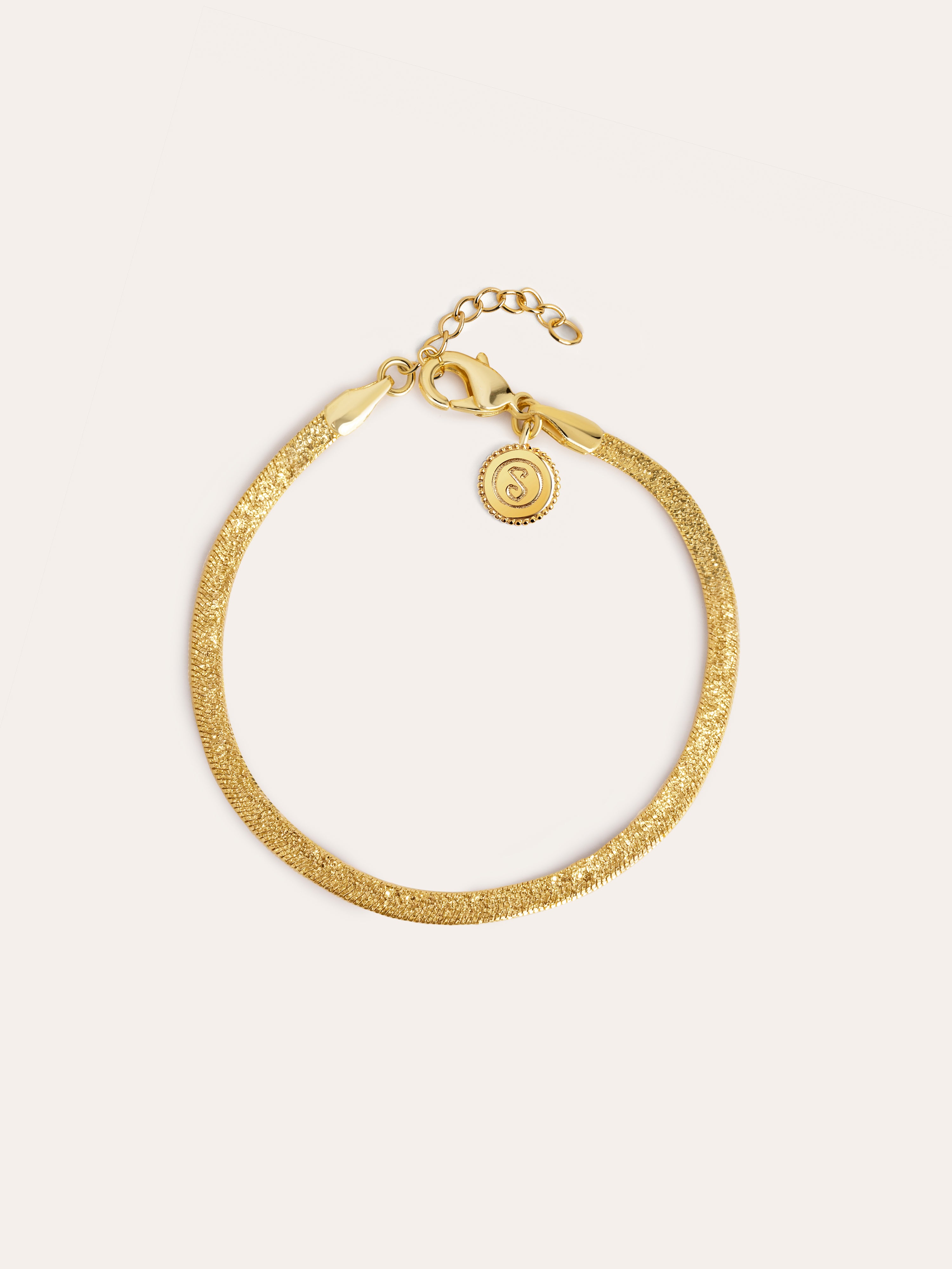 Pulsera Lisse Sparkling Baño Oro