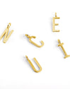 Inicial Collar Personalizado Letters Oro J